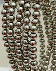 5 Strand Ball Bracelet- Silver