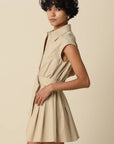 Donna Belted Mini Dress