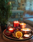 Holiday Spiced Toddy Petite Shimmer Candle