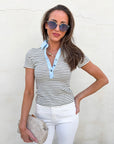 Sail Away Stripe Top