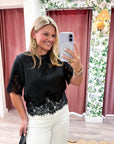 Soft Romance Satin Top