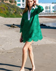 Amelia Eyelet Mini Dress