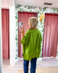Cozy Days Sweater-Green