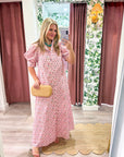 Soft Florals Maxi Dress