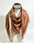 PREORDER: Soft Country Bandana Scarf-Rust Brick