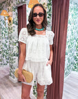 Delilah Embroidered Top