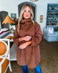 Ready and Chic Shawl Collar Coat-Camel