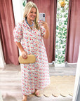 Charlotte Ruffle Maxi Dress