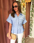 Light Days Cinched Top
