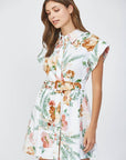 Golden Meadow Floral Dress