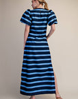 Mariselle Maxi Dress-Navy/Blue
