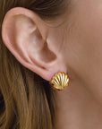 Verina Vintage Shell Earrings