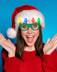 Jumbo Flashing Holiday Glasses