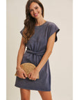 Easygoing Terry Mini Dress