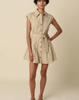 Donna Belted Mini Dress