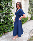 Nicola Zipper Midi Dress
