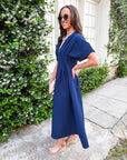 Nicola Zipper Midi Dress