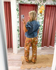 Floral Retreat Wide Leg Pants