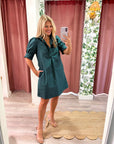 Beloved Puff Sleeve Mini Dress