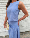 Picnic in Central Park Midi Skirt
