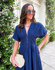 Nicola Zipper Midi Dress