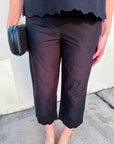 Daisy Stitch Cropped Pants