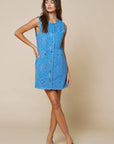Western Whimsy Denim Dress