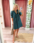 Beloved Puff Sleeve Mini Dress