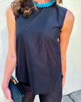 Daisy Stitch Embroidered Top