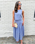 Picnic in Central Park Midi Skirt