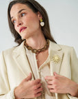 Jenna Chain Link Necklace-Gold