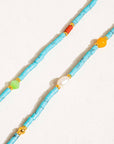 Turquoise Stone Beaded Necklace