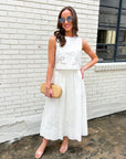 Seaside Scallop Skirt Set