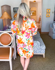 Spring Lily Button Down Mini Dress