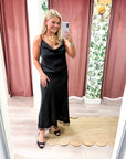 Lace Allure Top-Black