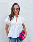 Spring Serenade Babydoll Top