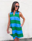 Turning Heads Striped Mini Dress