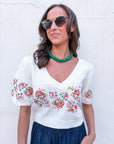 Pretty Little Petals Knit Top