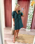 Beloved Puff Sleeve Mini Dress