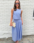 Picnic in Central Park Midi Skirt