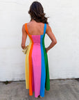 Rainbow Skies Maxi Dress