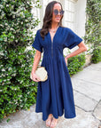 Nicola Zipper Midi Dress