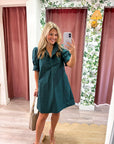 Beloved Puff Sleeve Mini Dress
