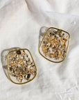 Remy Statement Earrings-Gold