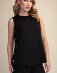 Iris Side Button Tunic