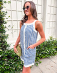 Sconset Denim Mini Dress