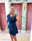Downtown Denim Mini Dress