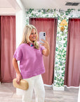 Woodland Charm Sweater-Pink