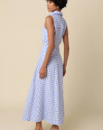 Gene Gingham Maxi Dress