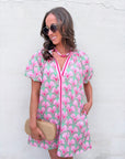 Petal Paradise Mini Dress